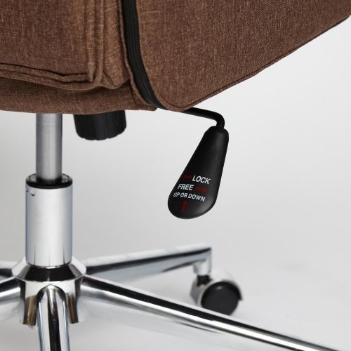 Кресло CHARM, ткань, коричневый/коричневый , F25/ЗМ7-147