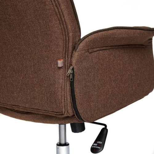 Кресло CHARM, ткань, коричневый/коричневый , F25/ЗМ7-147