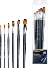 Набор кистей Deli 73894 Arte Nuevo нейлон плоск.