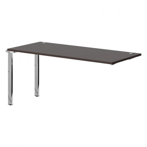 Стол промежуточный XIGST 1670.1 Легно темный/Нержавеющая сталь 1600х700х750 XTEN GLOSS