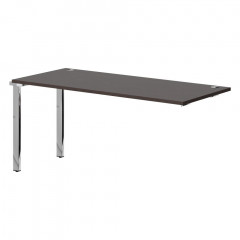 Стол промежуточный XIGST 1670.1 Легно темный/Нержавеющая сталь 1600х700х750 XTEN GLOSS