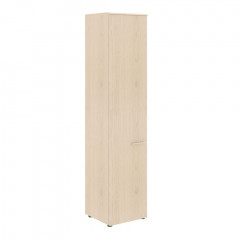 Шкаф колонка с глухой дверью и топом WHC 42.1 Бук Тиара 432х432х1949 WAVE