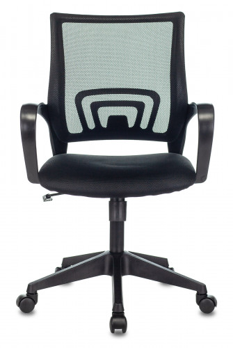 Кресло Бюрократ CH-695N черный TW-01 сиденье черный TW-11 сетка/ткань крестов. пластик