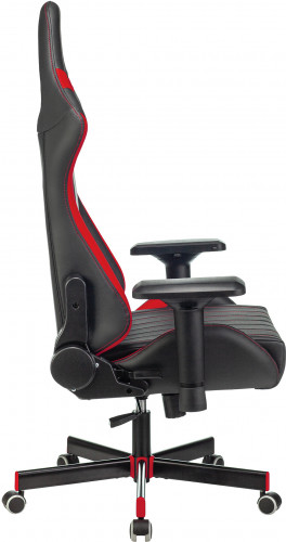 Кресло игровое A4Tech Bloody GC-990 черный/красный эко.кожа крестов. металл