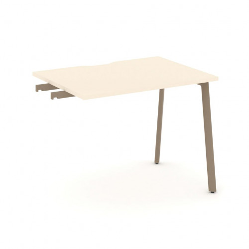 Estetica Стол приставка к опорным тумбам ES.SPR-1-VP Сатин/Латте металл 980*730*750