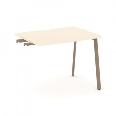 Estetica Стол приставка к опорным тумбам ES.SPR-1-VP Сатин/Латте металл 980*730*750