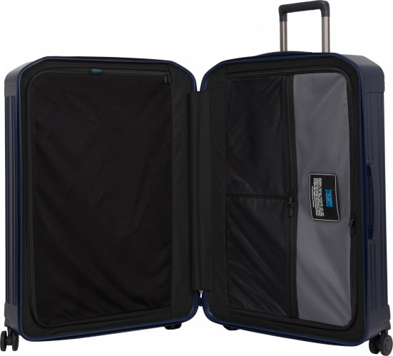 Чемодан Piquadro PQ LIGHT (BV4428PQL/BLUO) 51x75x28см 83л. 3.9кг. поликарбонат синий матов.