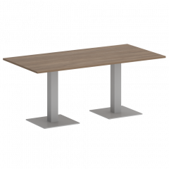 Home Office Стол прямоугольный VR.SP-5-180.2 Дуб аризона/Серый металл 1800*900*753