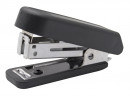 Степлер мини Silwerhof N10 (15листов) встроенный антистеплер черный 50скоб пластик закрытый коробка