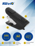 Степлер Kw-Trio 0556B-BLK Mini Air touch 24/6 26/6 (20листов) черный 50скоб пластик коробка