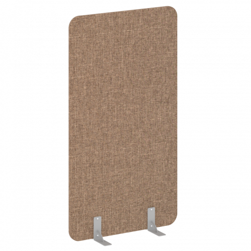 R-line soft Перегородки на металлических опорах на фетровых подпятниках AP.F-100-180 Romeo 03/Серый металл 1000*18*1800