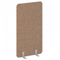 R-line soft Перегородки на металлических опорах на фетровых подпятниках AP.F-100-180 Romeo 03/Серый металл 1000*18*1800