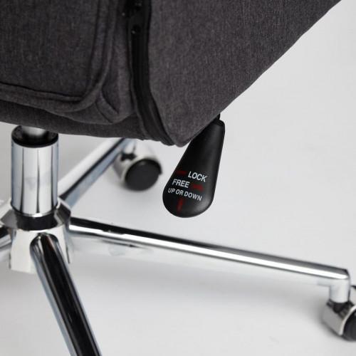 Кресло CHARM, ткань, серый/серый, F68/C27