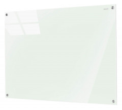 Доска стеклянная Deli 8736 стеклянная белый 90x120см стекло магнитный 4 магнита/2 маркера/стиратель