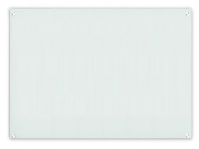 Доска стеклянная Deli 8736 стеклянная белый 90x120см стекло магнитный 4 магнита/2 маркера/стиратель