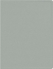 Папка метал.зажим Buro -ECB04CGREY A4 пластик 0.5мм серый