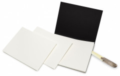 Блокнот для акварели Moleskine ART WATERCOLOR ARTWBL4 XLarge 190х250мм 20л нелинованный мягкая обложка черный