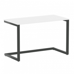 Home Office Стол письменный VR.SP-2-118 Белый бриллиант/Антрацит металл 1180*600*750