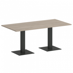 Home Office Стол прямоугольный VR.SP-5-180.2 Дуб аттик/Антрацит металл 1800*900*753