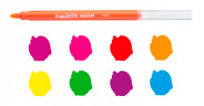 Фломастеры Carioca NEON 42785 8цв. коробка с европодвесом