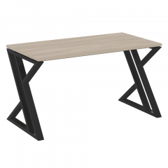 Loft Стол рабочий VR.L-SRZ-3.7 Дуб аттик/Чёрный металл 1380*720*750