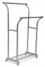 Вешалка CH-4375, 85-145x44x102-170 см, серый/хром