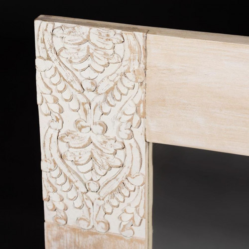 Зеркало Secret de Maison Caraibo (mod. 1822), дерево манго, 80х100х3см, натуральный/white wash