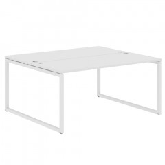 Стол 2-х местный XQWST 1614 Белый/Белый 1600х1406х750