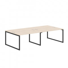 Стол 4-х местный XQWST 2814 Бук Тиара/Антрацит 2806х1406х750