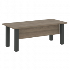 Yalta Стол руководителя LT.D-20.1 Вяз/Антрацит опоры 2000*900*750