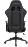 Кресло игровое Zombie GAME RGB черный эко.кожа/ткань с подголов. крестов. пластик пластик черный