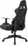 Кресло игровое Zombie GAME RGB черный эко.кожа/ткань с подголов. крестов. пластик пластик черный