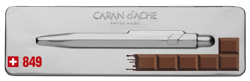 Ручка шариков. Carandache Office Essentially Swiss Chocolate (849.752) M син. черн. подар.кор.