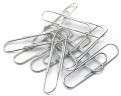 Скрепки Silwerhof 491038 металл оцинкованные 33мм (упак.:100шт) картонная коробка