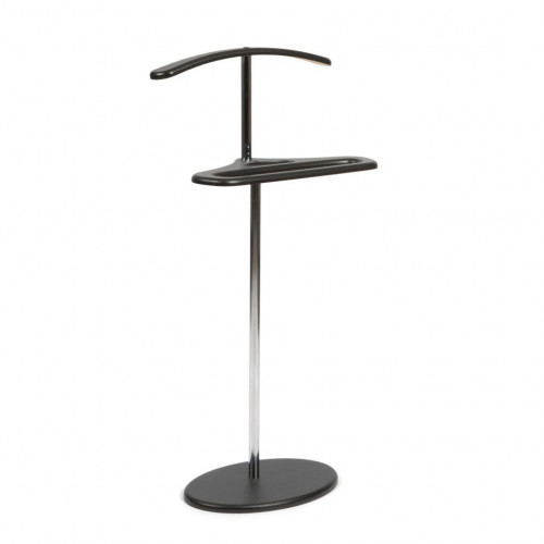 Вешалка HILTON, МДФ/металл, 27,5*50*105 см, Венге