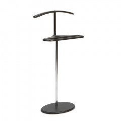 Вешалка HILTON, МДФ/металл, 27,5*50*105 см, Венге