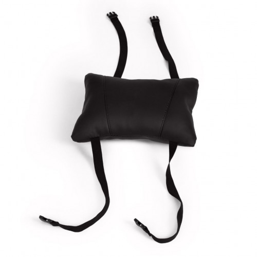 Кресло DRIVER, кож/зам/ткань, черный/синий, 36-6/10