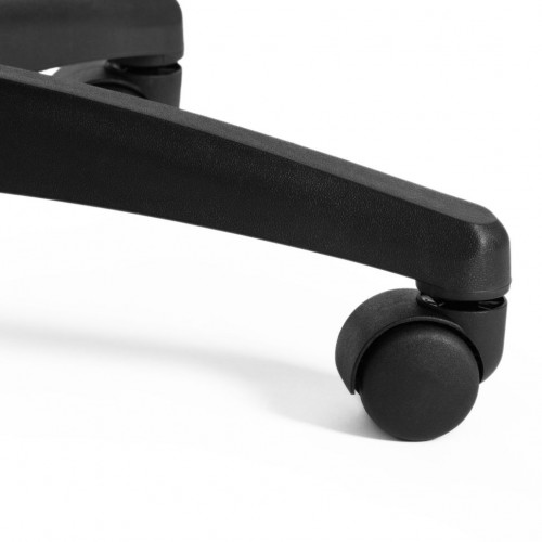 Кресло DRIVER, кож/зам/ткань, черный/синий, 36-6/10