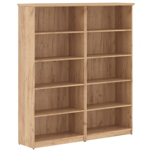 Стеллаж высокий 2-х секционный RHC 180 Дуб Бофорд 1808х466х2023 RAUT