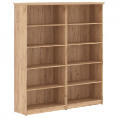 Стеллаж высокий 2-х секционный RHC 180 Дуб Бофорд 1808х466х2023 RAUT