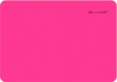 Доска для лепки Silwerhof 957012 Neon прямоугольная A5 пластик 1мм розовый