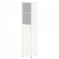 Yalta Шкаф узкий LT.SU-1.7 (L) Снежная патина 400*450*1987