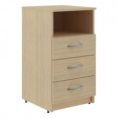 Тумба приставная SC-3D.1A Легно светлый 407х450х760 SIMPLE