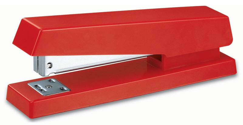 Степлер Kw-Trio 05850RED 24/6 (20листов) красный 50скоб закрытый/открытый