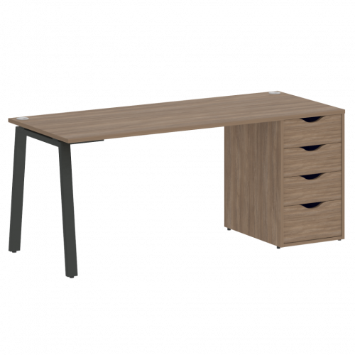 Home Office Стол письменный VR.SP-3-178.4.A Дуб аризона/Антрацит металл 1780*720*750
