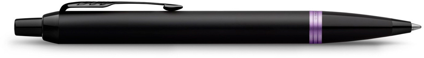 Ручка шариков. Parker IM Vibrant Rings K315 (CW2172951) Amethyst Purple PVD M син. черн. подар.кор.