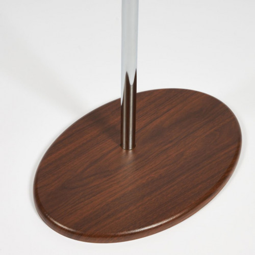 Вешалка HILTON, МДФ/металл, 27,5*50*105 см, Орех