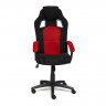 Кресло DRIVER, ткань, черный/красный, 2603/08