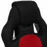 Кресло DRIVER, ткань, черный/красный, 2603/08