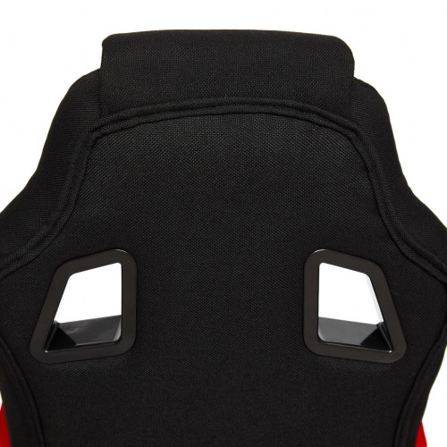 Кресло DRIVER, ткань, черный/красный, 2603/08